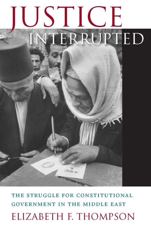 Cover of the book Justice Interrupted by Elizabeth F. Thompson, Harvard University Press