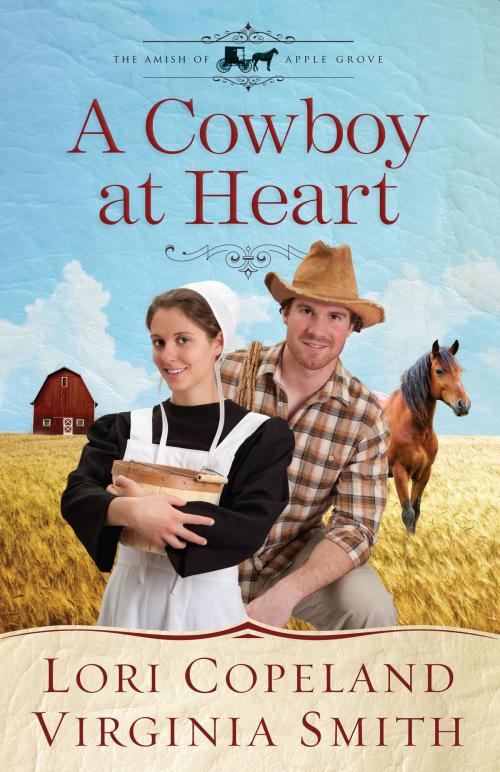 Cover of the book A Cowboy at Heart by Lori Copeland, Virginia Smith, Harvest House Publishers