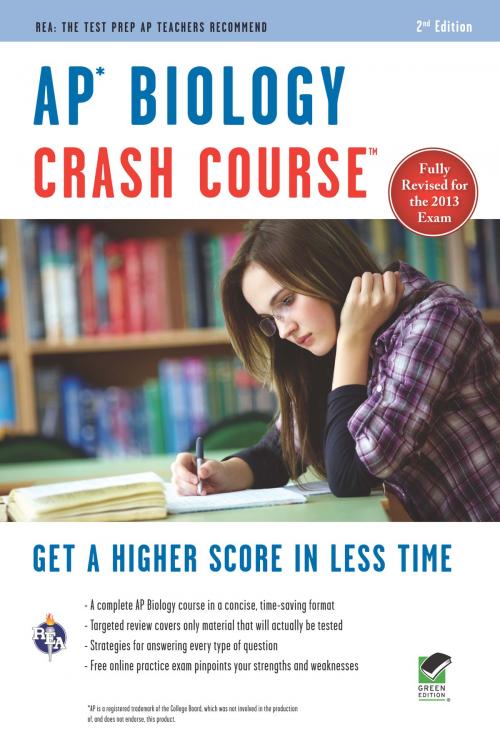 Cover of the book AP Biology Crash Course, 2nd Ed. by Jennifer Guercio, Research & Education Association
