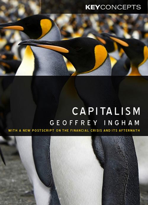 Cover of the book Capitalism by Geoffrey Ingham, Wiley