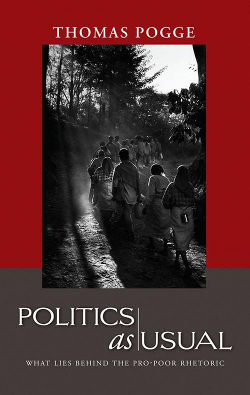 Cover of the book Politics as Usual by Thomas W. Pogge, Wiley