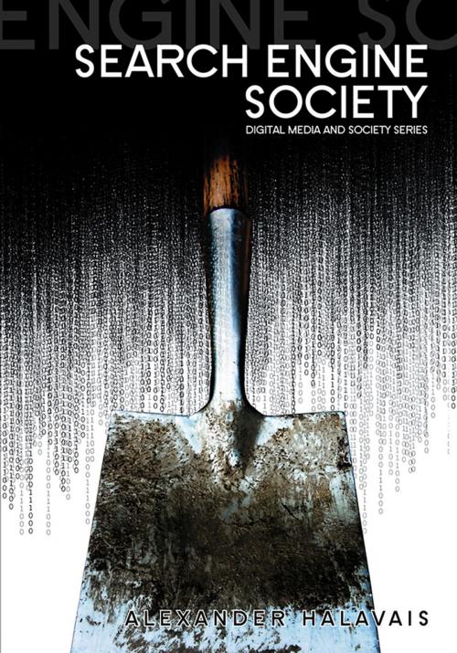 Cover of the book Search Engine Society by Alexander Halavais, Wiley