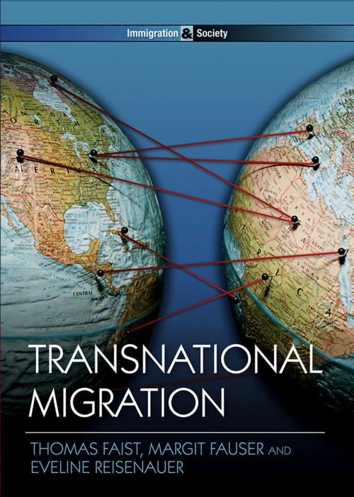 Cover of the book Transnational Migration by Thomas Faist, Margit Fauser, Eveline Reisenauer, Wiley