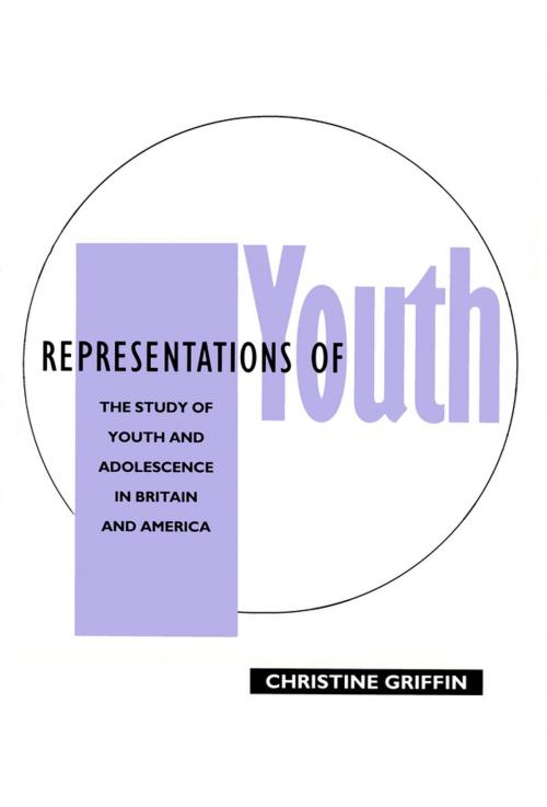Cover of the book Representations of Youth by Christine Griffin, Wiley