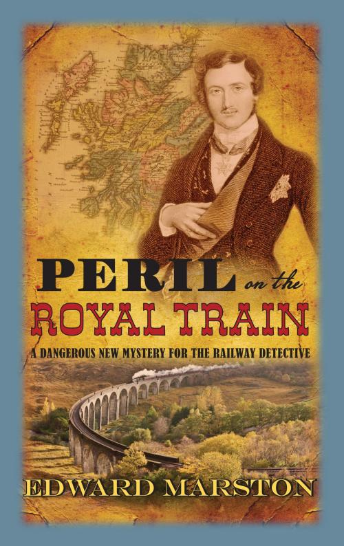 Cover of the book Peril on the Royal Train by Edward Marston, Allison & Busby