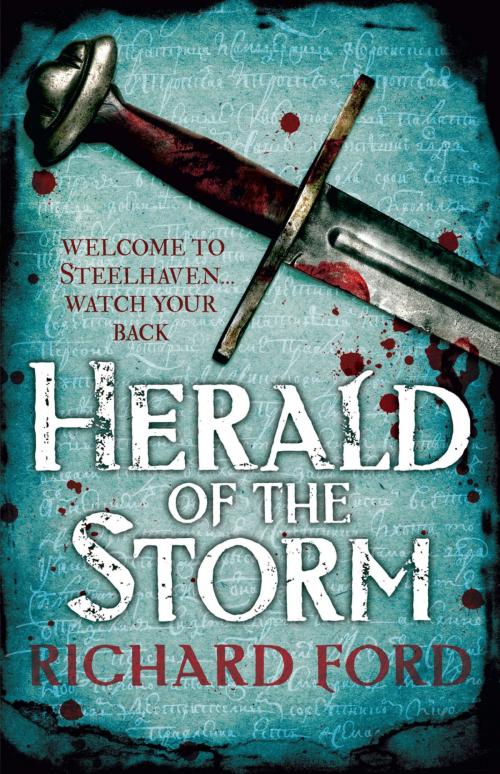 Cover of the book Herald of the Storm (Steelhaven: Book One) by Richard Ford, Headline