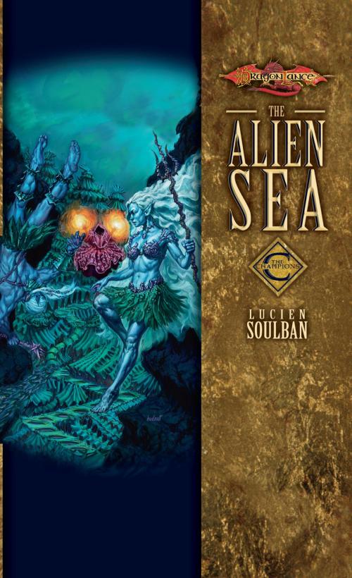 Cover of the book The Alien Sea by Lucien Soulban, Wizards of the Coast Publishing