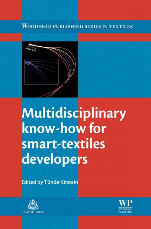 Cover of the book Multidisciplinary Know-How for Smart-Textiles Developers by , Elsevier Science