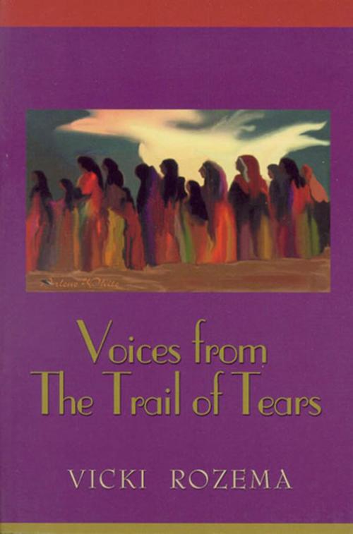 Cover of the book Voices From the Trail of Tears by , Blair
