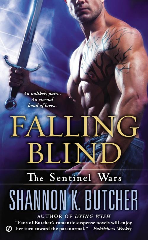 Cover of the book Falling Blind by Shannon K. Butcher, Penguin Publishing Group