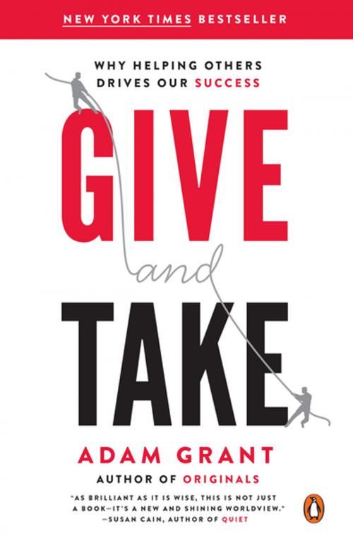 Cover of the book Give and Take by Adam Grant, Penguin Publishing Group