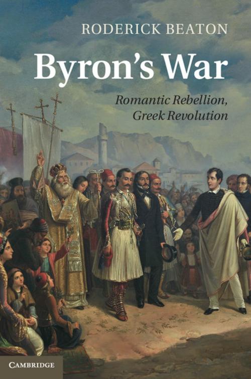 Cover of the book Byron's War by Roderick Beaton, Cambridge University Press