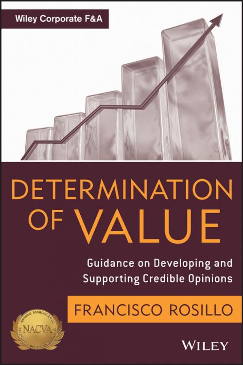 Cover of the book Determination of Value by Frank Rosillo, Wiley