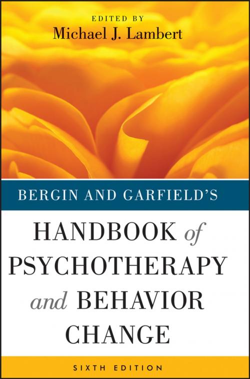 Cover of the book Bergin and Garfield's Handbook of Psychotherapy and Behavior Change by Michael J. Lambert, Wiley