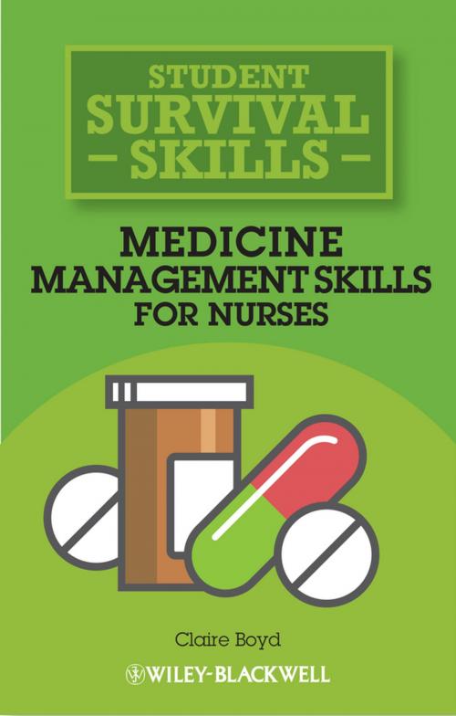 Cover of the book Medicine Management Skills for Nurses by Claire Boyd, Wiley