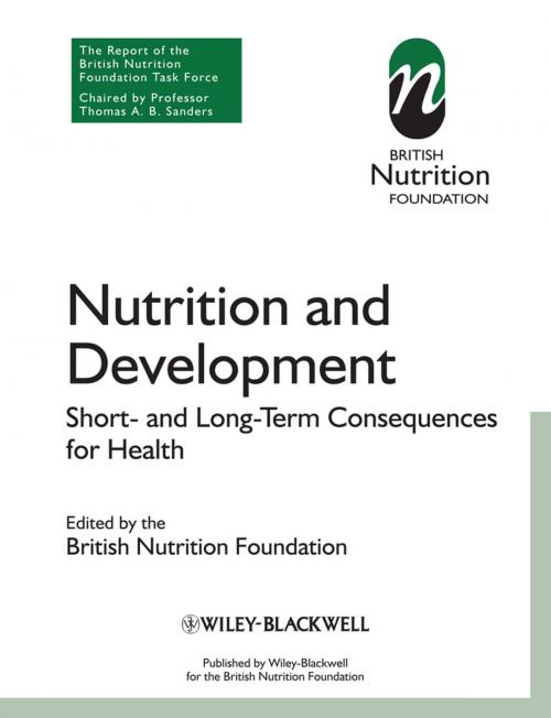 Cover of the book Nutrition and Development by BNF (British Nutrition Foundation), Wiley