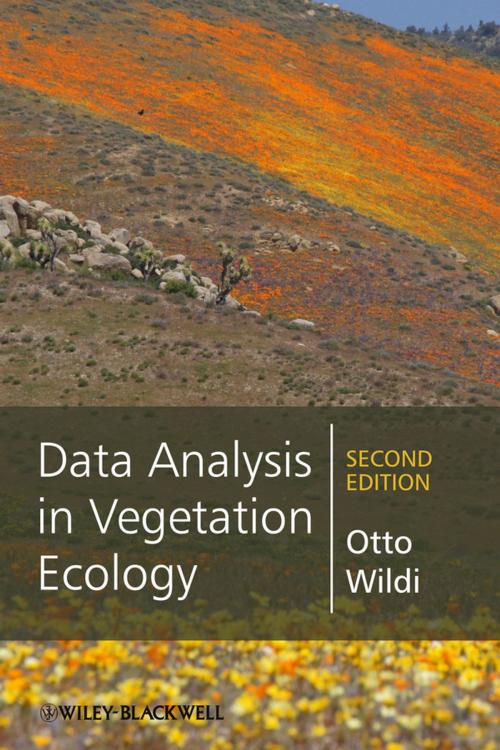 Cover of the book Data Analysis in Vegetation Ecology by Otto Wildi, Wiley