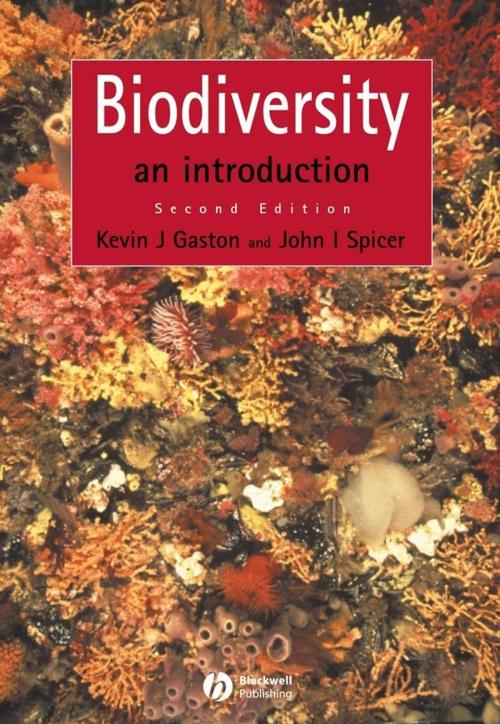 Cover of the book Biodiversity by Kevin J. Gaston, John I. Spicer, Wiley