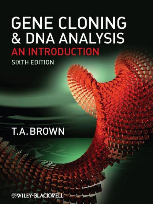 Cover of the book Gene Cloning and DNA Analysis by T. A. Brown, Wiley