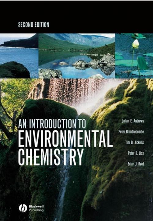 Cover of the book An Introduction to Environmental Chemistry by Julian E. Andrews, Peter Brimblecombe, Tim D. Jickells, Peter S. Liss, Brian Reid, Wiley