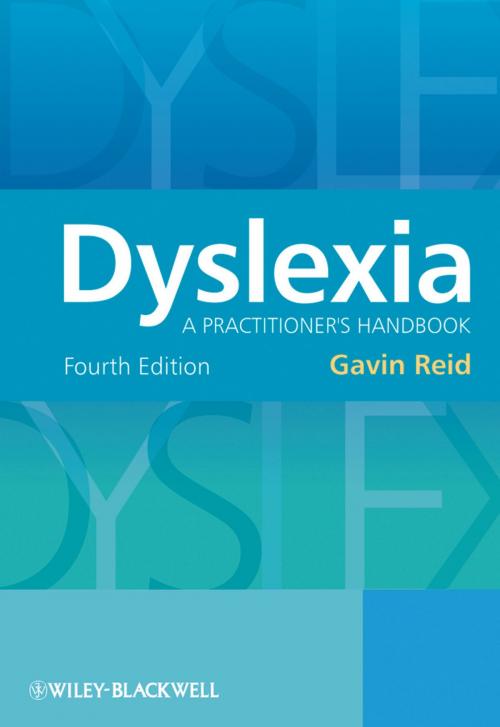Cover of the book Dyslexia by Gavin Reid, Wiley