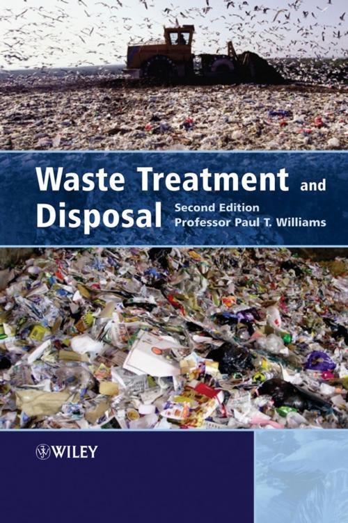 Cover of the book Waste Treatment and Disposal by Paul T. Williams, Wiley