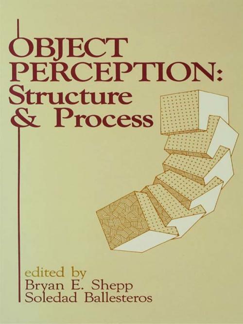 Cover of the book Object Perception by , Taylor and Francis
