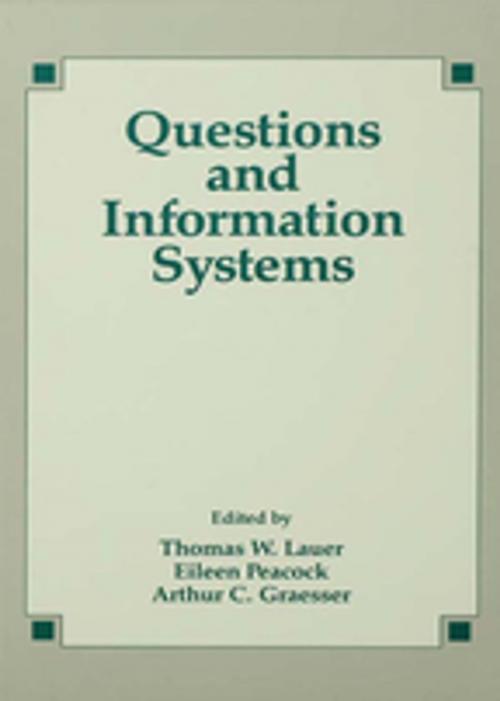 Cover of the book Questions and Information Systems by , Taylor and Francis