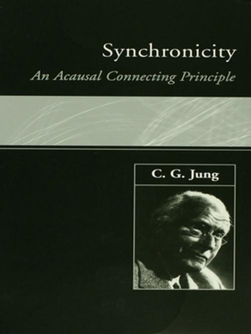Cover of the book Synchronicity by C. G. Jung, Taylor and Francis