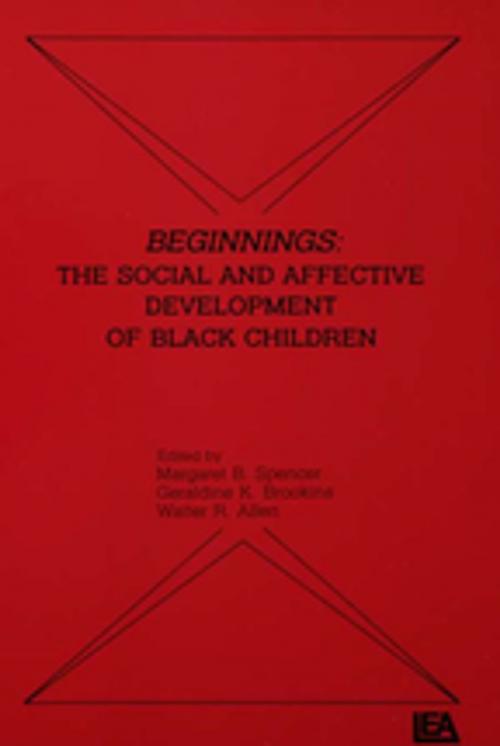 Cover of the book Beginnings by , Taylor and Francis