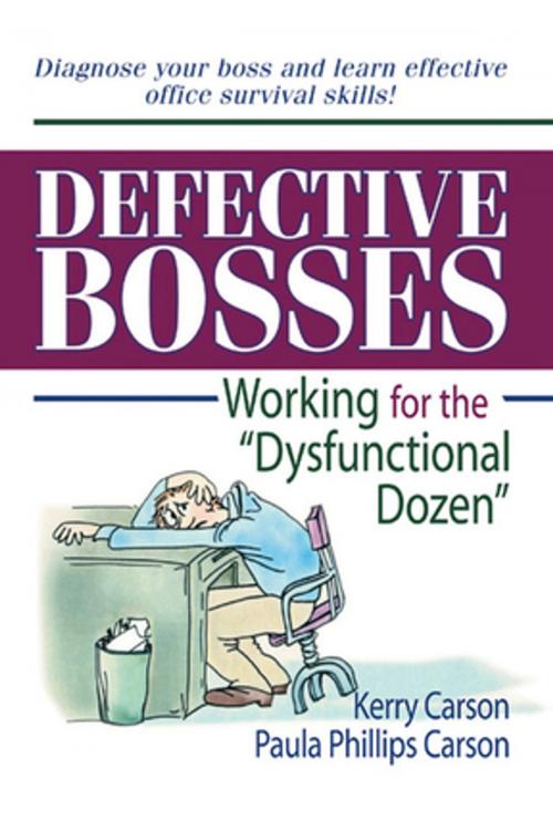 Cover of the book Defective Bosses by William Winston, Kerry D Carson, Paula P Carson, Taylor and Francis