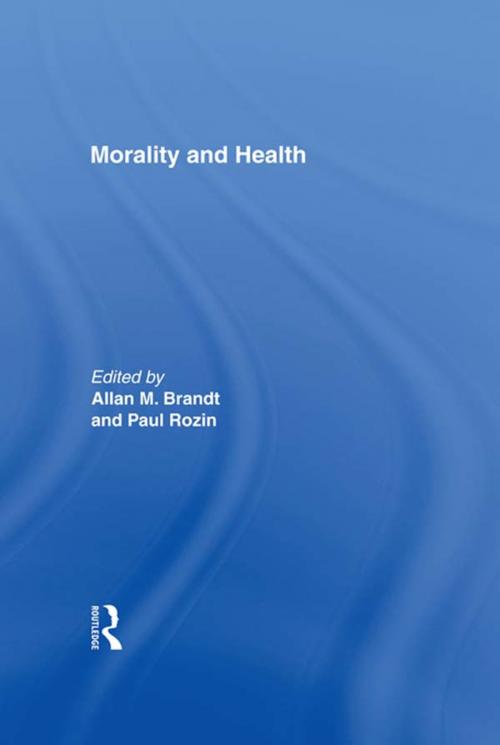 Cover of the book Morality and Health by , Taylor and Francis