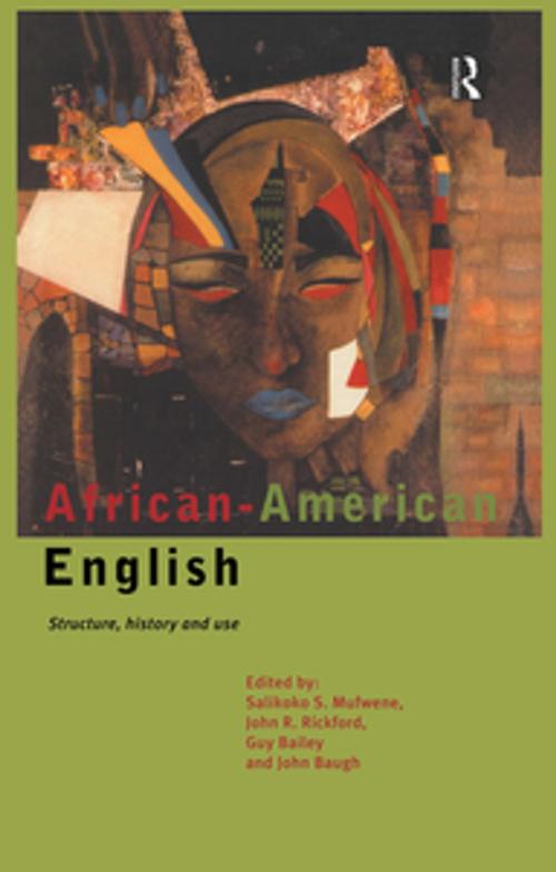 Cover of the book African-American English by , Taylor and Francis