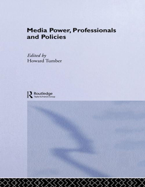Cover of the book Media Power, Professionals and Policies by , Taylor and Francis