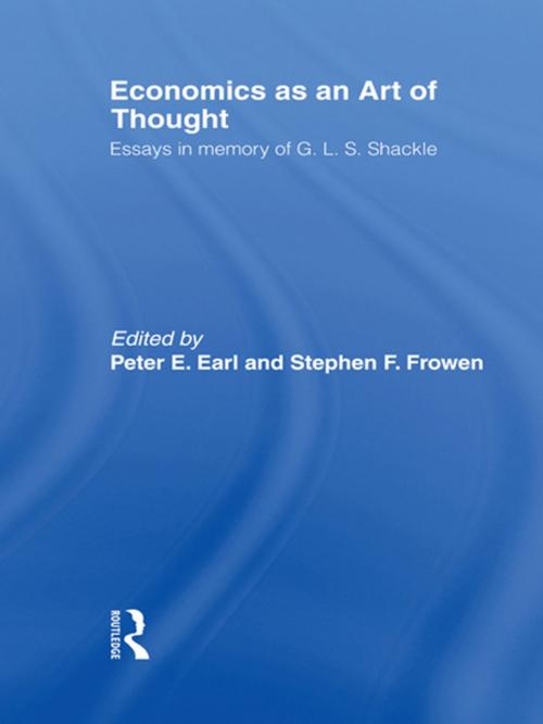 Cover of the book Economics as an Art of Thought by , Taylor and Francis