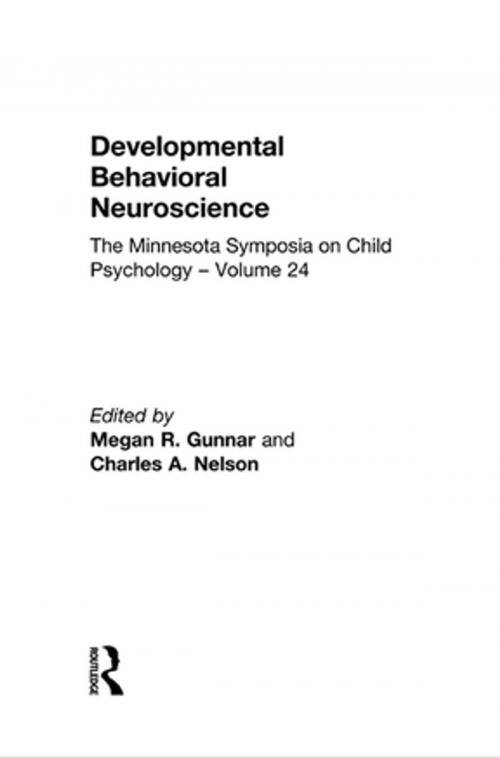 Cover of the book Developmental Behavioral Neuroscience by , Taylor and Francis