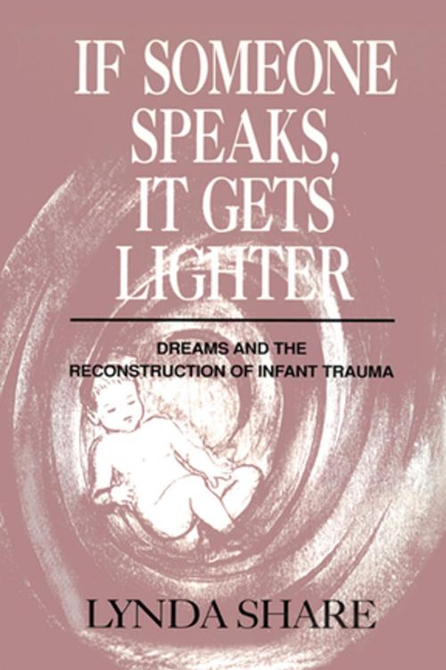 Cover of the book If Someone Speaks, It Gets Lighter by Lynda Share, Taylor and Francis