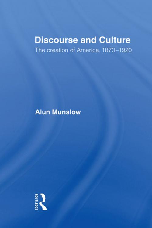 Cover of the book Discourse and Culture by Alun Munslow, Taylor and Francis