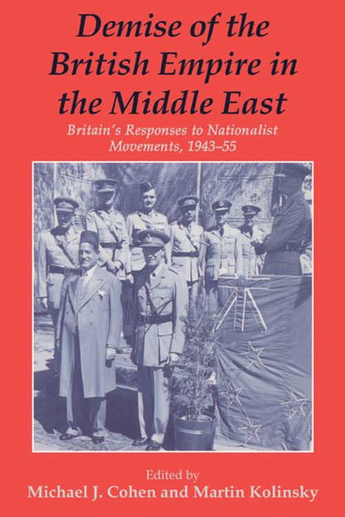 Cover of the book Demise of the British Empire in the Middle East by , Taylor and Francis