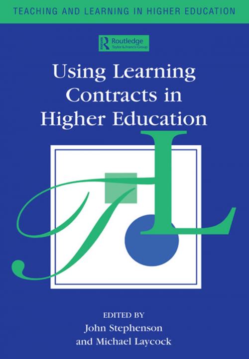 Cover of the book Using Learning Contracts in Higher Education by , Taylor and Francis