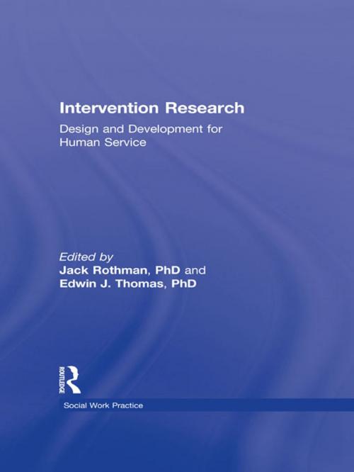Cover of the book Intervention Research by Edwin J Thomas, Jack Rothman, Taylor and Francis