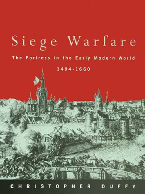 Cover of the book Siege Warfare by Christopher Duffy, Taylor and Francis