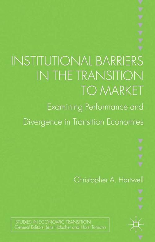 Cover of the book Institutional Barriers in the Transition to Market by C. Hartwell, Palgrave Macmillan UK