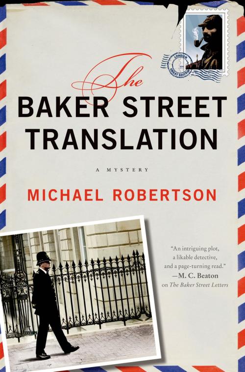 Cover of the book The Baker Street Translation by Michael Robertson, St. Martin's Press