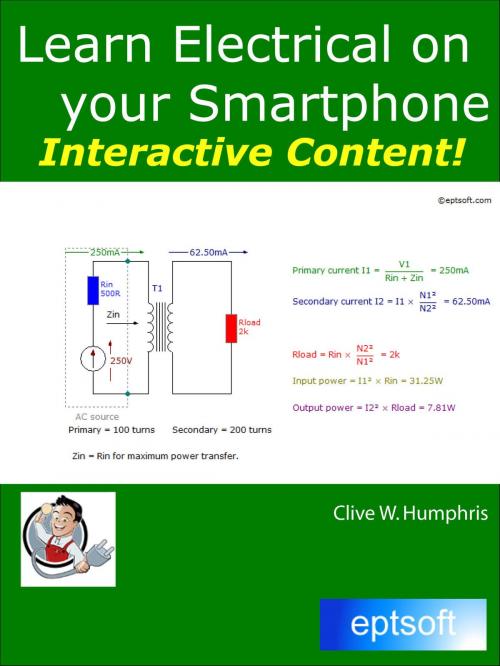 Cover of the book Learn Electrical on your Smartphone by Clive W. Humphris, Clive W. Humphris