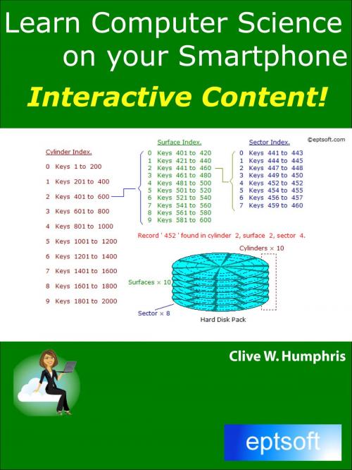 Cover of the book Learn Computer Science on your Smartphone by Clive W. Humphris, Clive W. Humphris