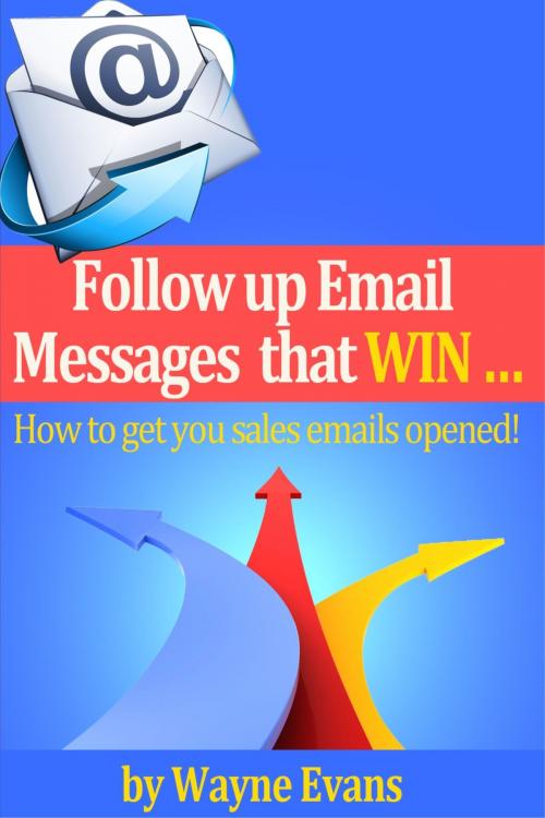 Cover of the book Follow Up Email Messages That Win! by Wayne Evans, Wayne Evans