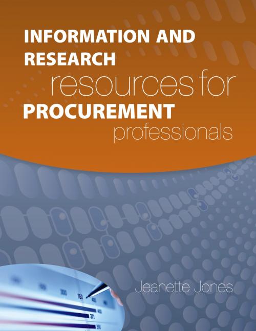 Cover of the book Information and Research Resources for Procurement Professionals by Jeanette Jones, Jeanette Jones