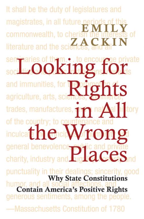 Cover of the book Looking for Rights in All the Wrong Places by Emily Zackin, Princeton University Press