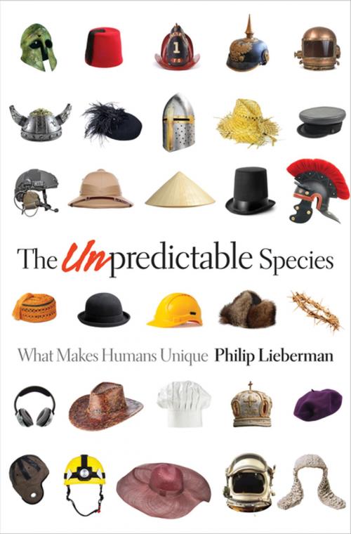 Cover of the book The Unpredictable Species by Philip Lieberman, Princeton University Press